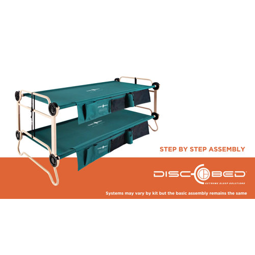 DiscOBed Bunkable Portable 2XL DiscOBed Cot & Reviews Wayfair Canada